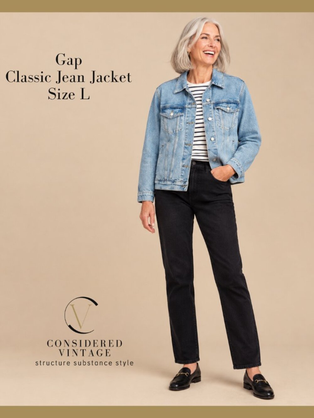 Gap Classic Jean Jacket size l